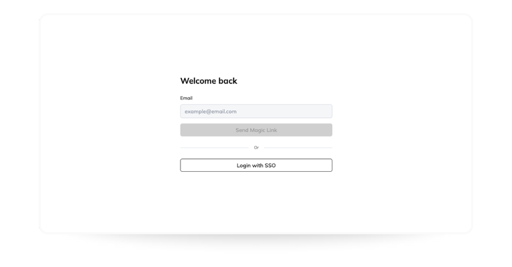 Logging in