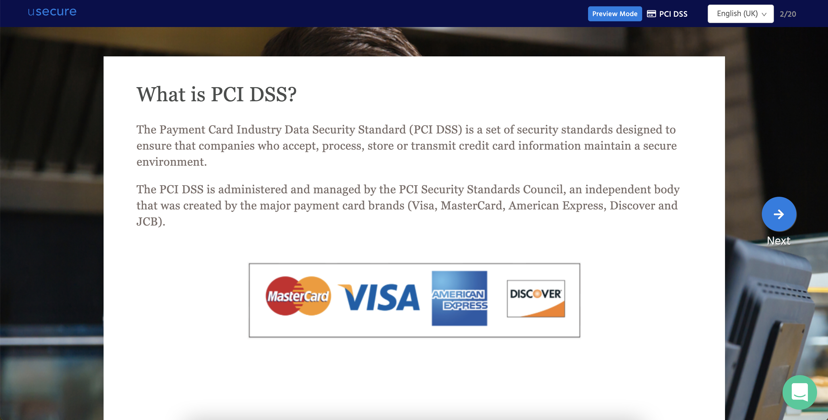 PCI DSS Online Training Course