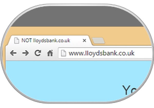 A homograph phishing attack on a international domain.