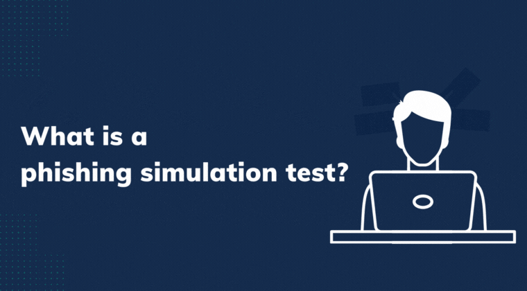 What is a phishing simulation test?