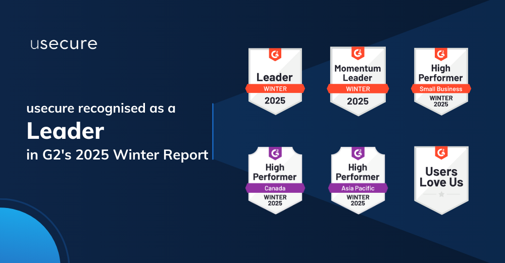 usecure G2 winter 2025 report